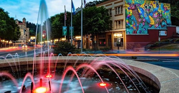 Downtown Hot Springs