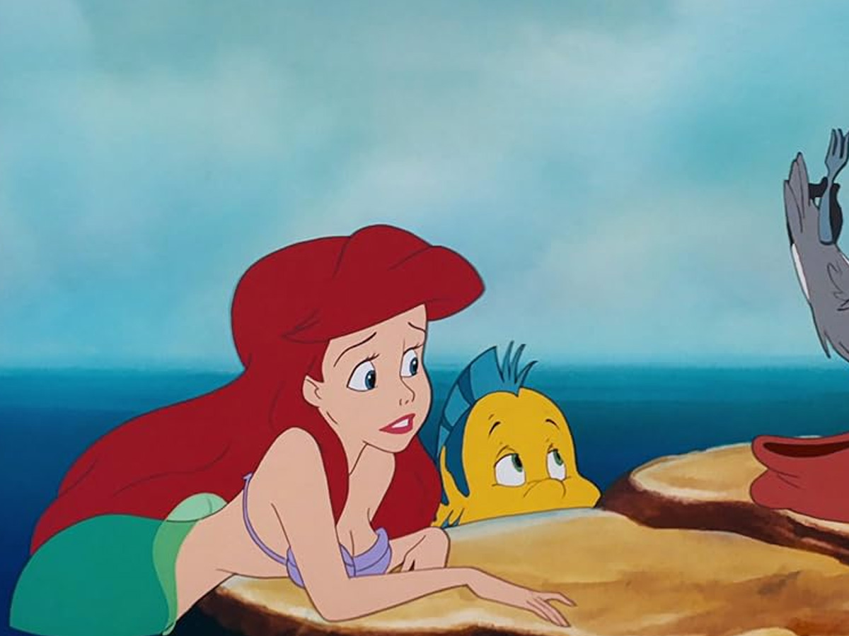 Ariel’s Hair Looks Dry Half the Time