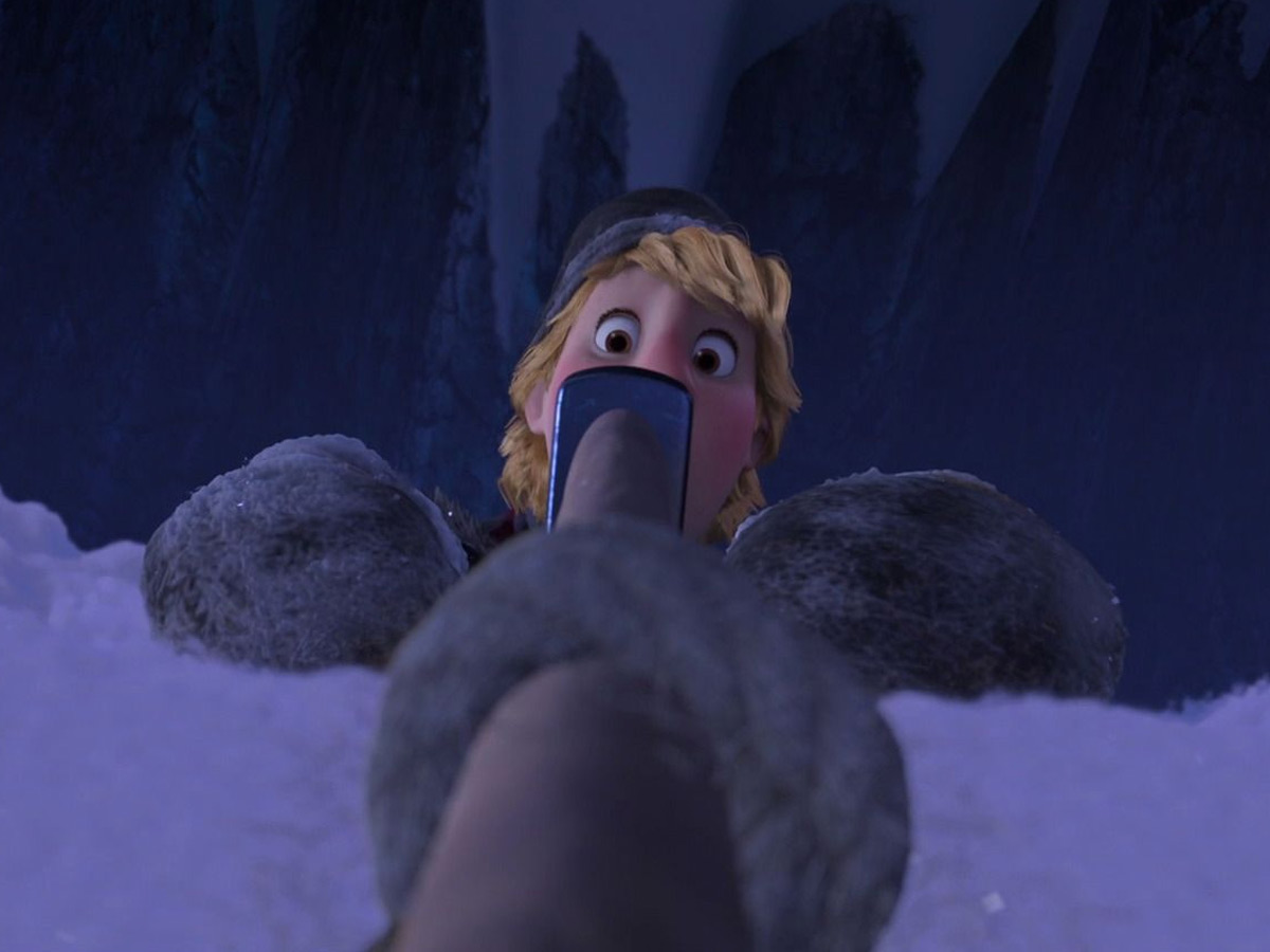 Kristoff Suddenly Stops Slipping
