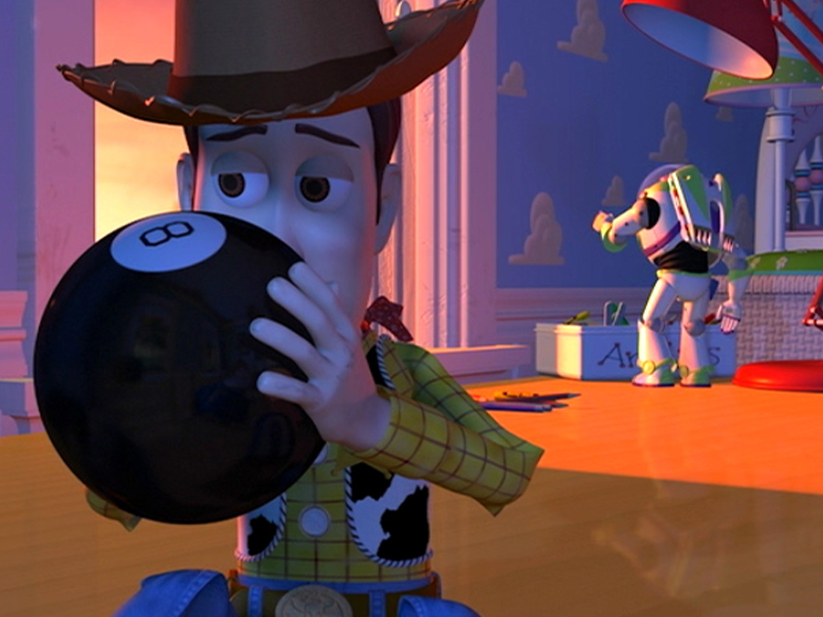 Woody's Magically Appearing Magic 8-Ball