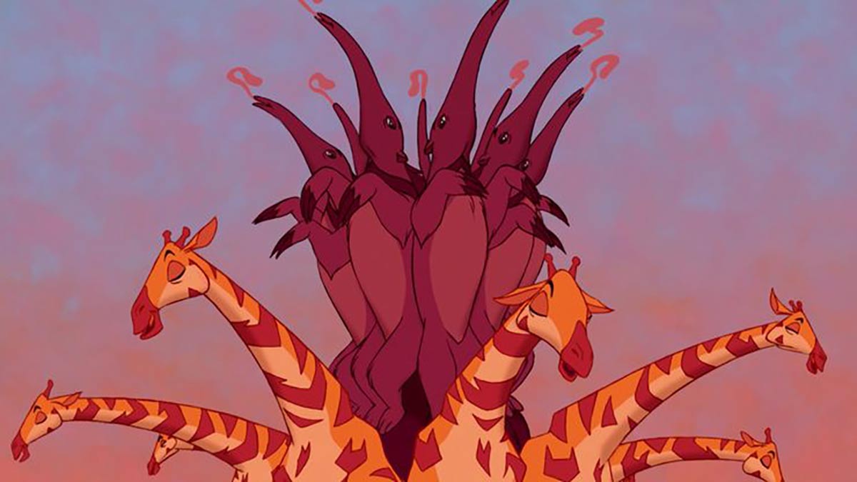 Animals Far From Home in The Lion King