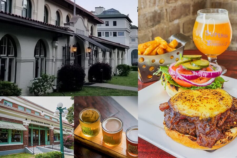 Hot Springs, Arkansas - Bathhouse Row