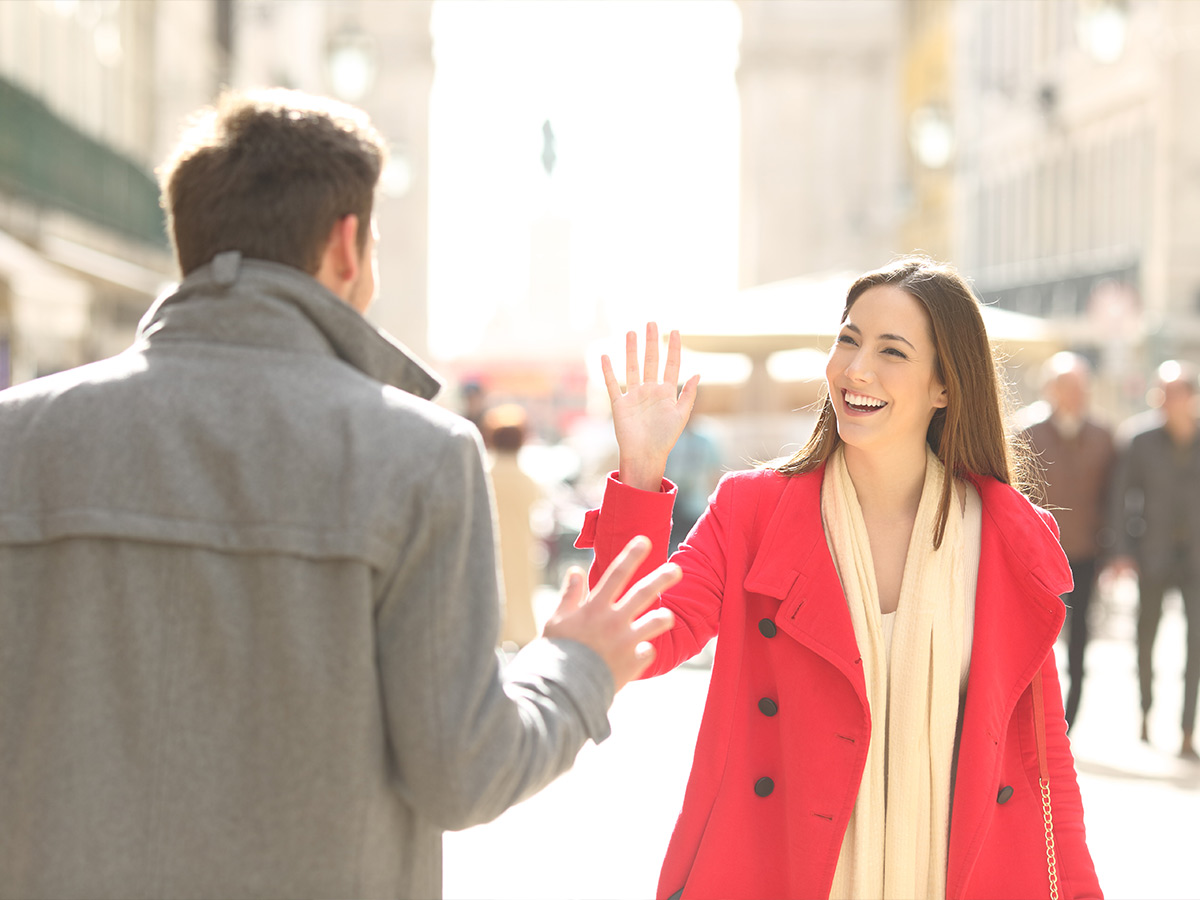 You Greet People Even in Passing