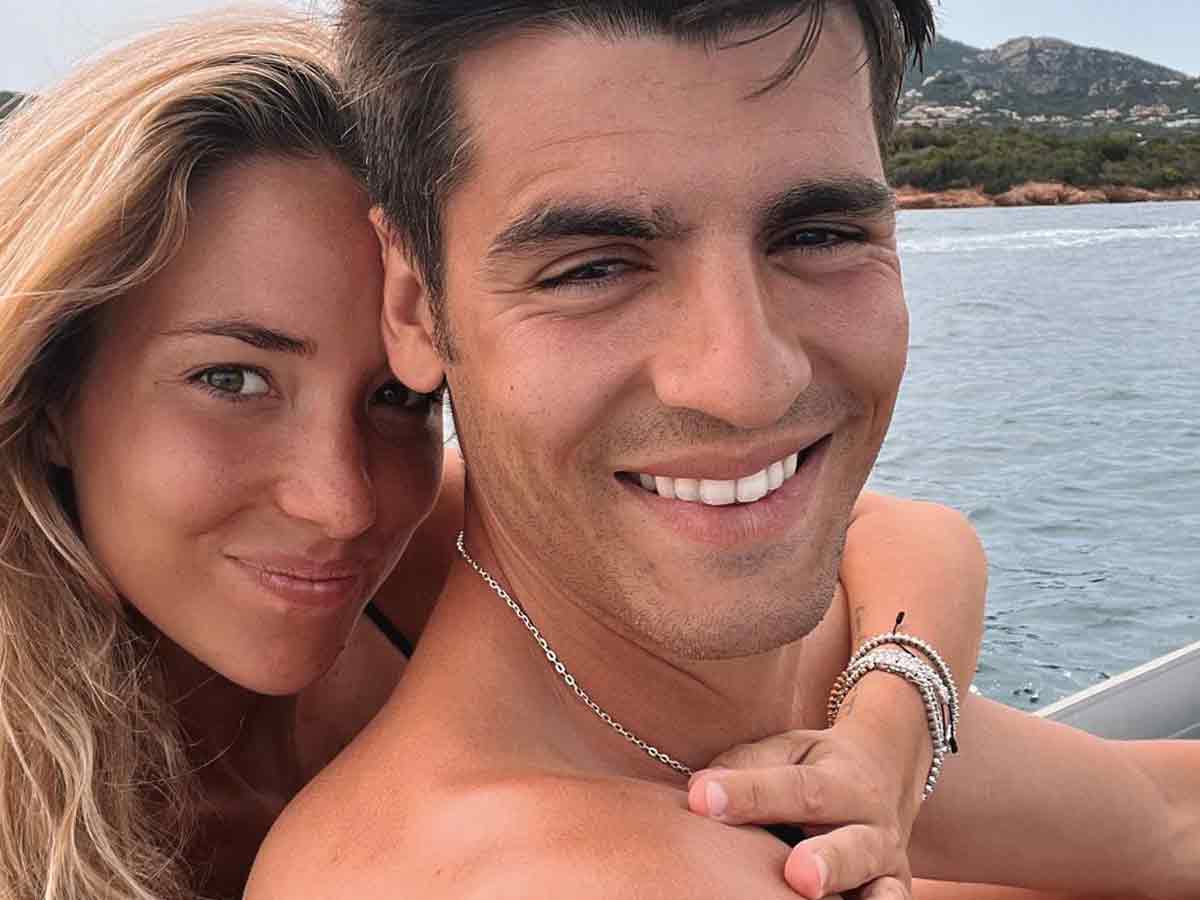 Alice Campello and Alvaro Morata