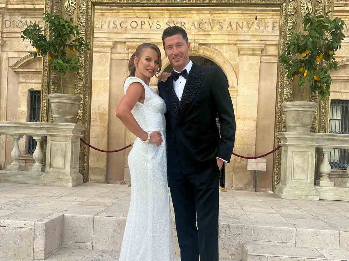Anna Lewandowska and Robert Lewandowski