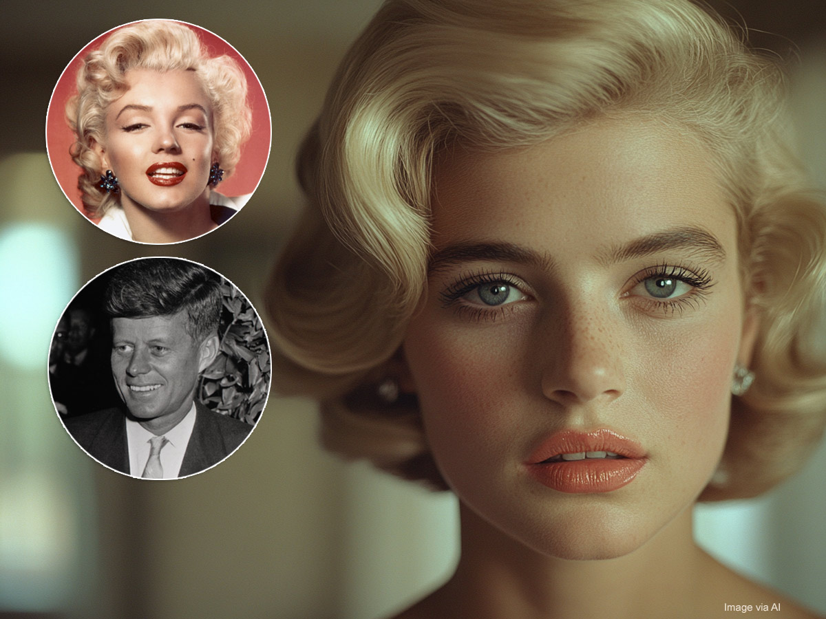 Marilyn Monroe and JFK