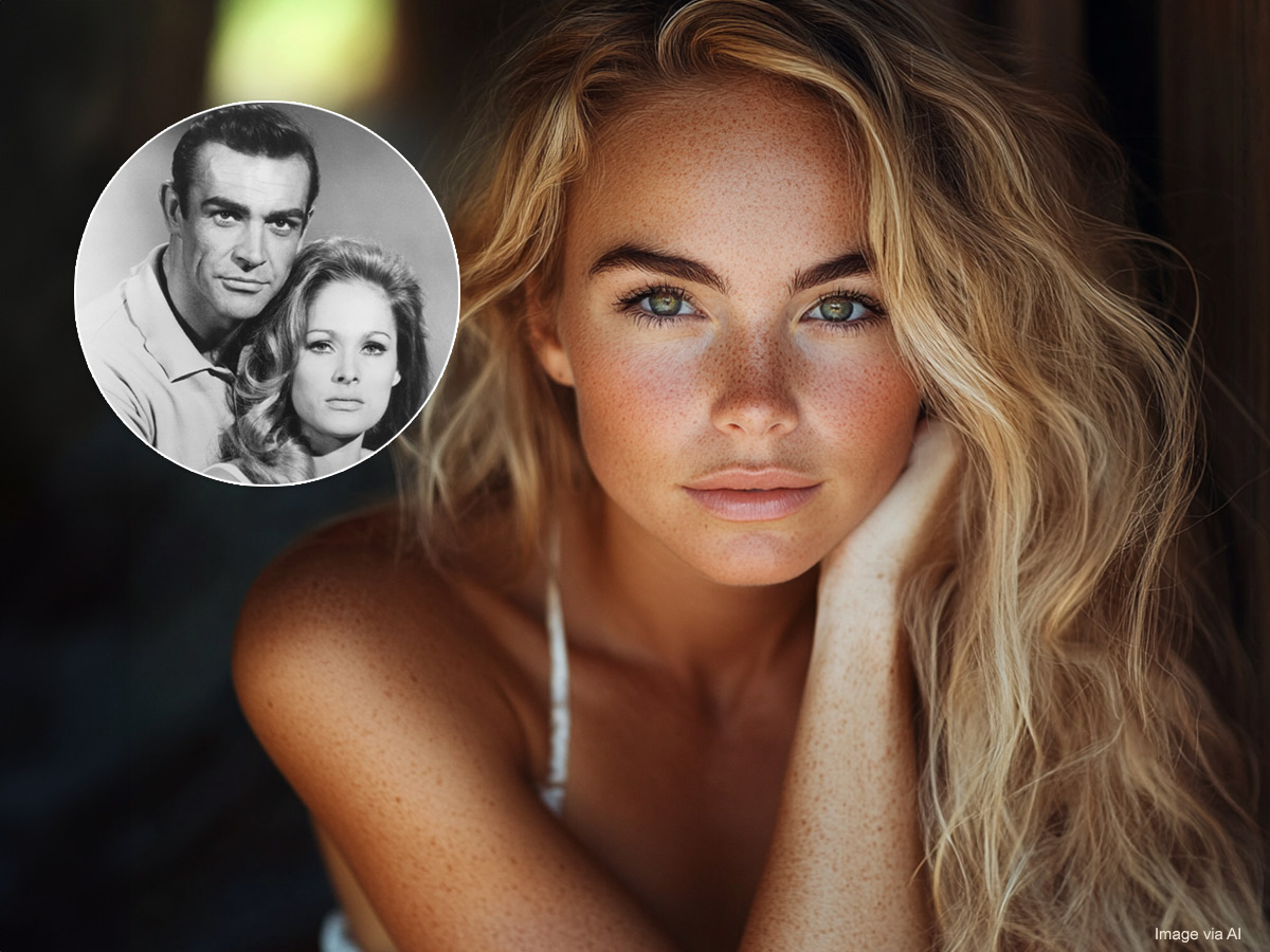 Sean Connery and Ursula Andress
