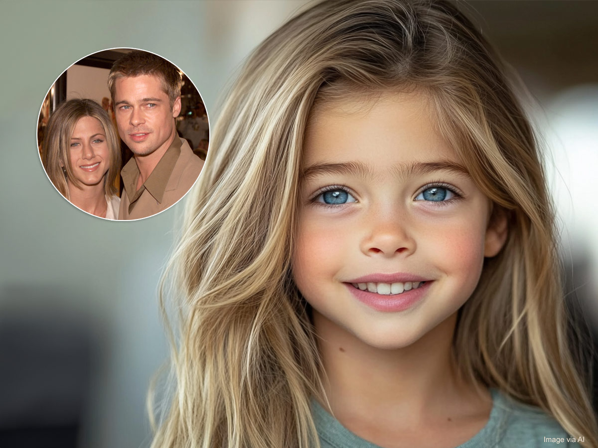 Jennifer Aniston and Brad Pitt