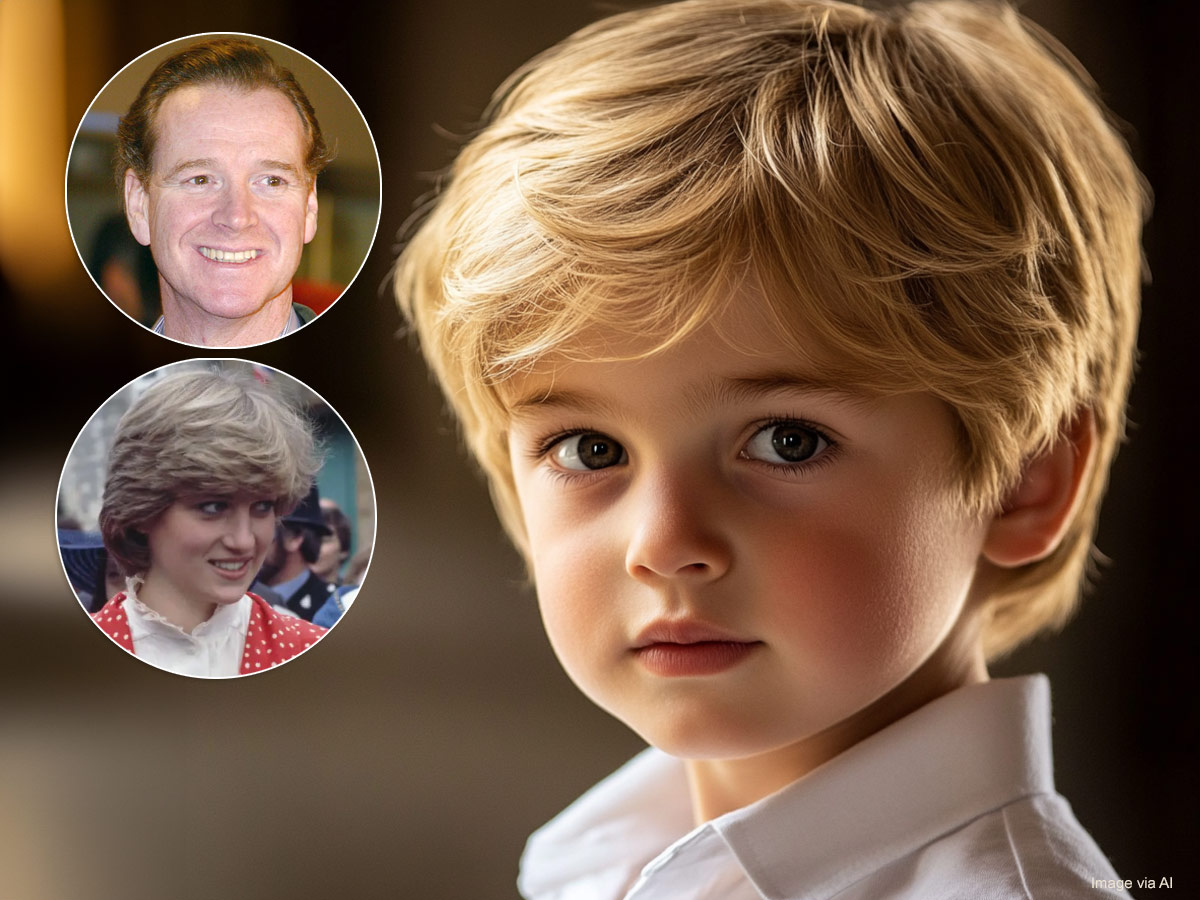 Princess Diana and James Hewitt Boy