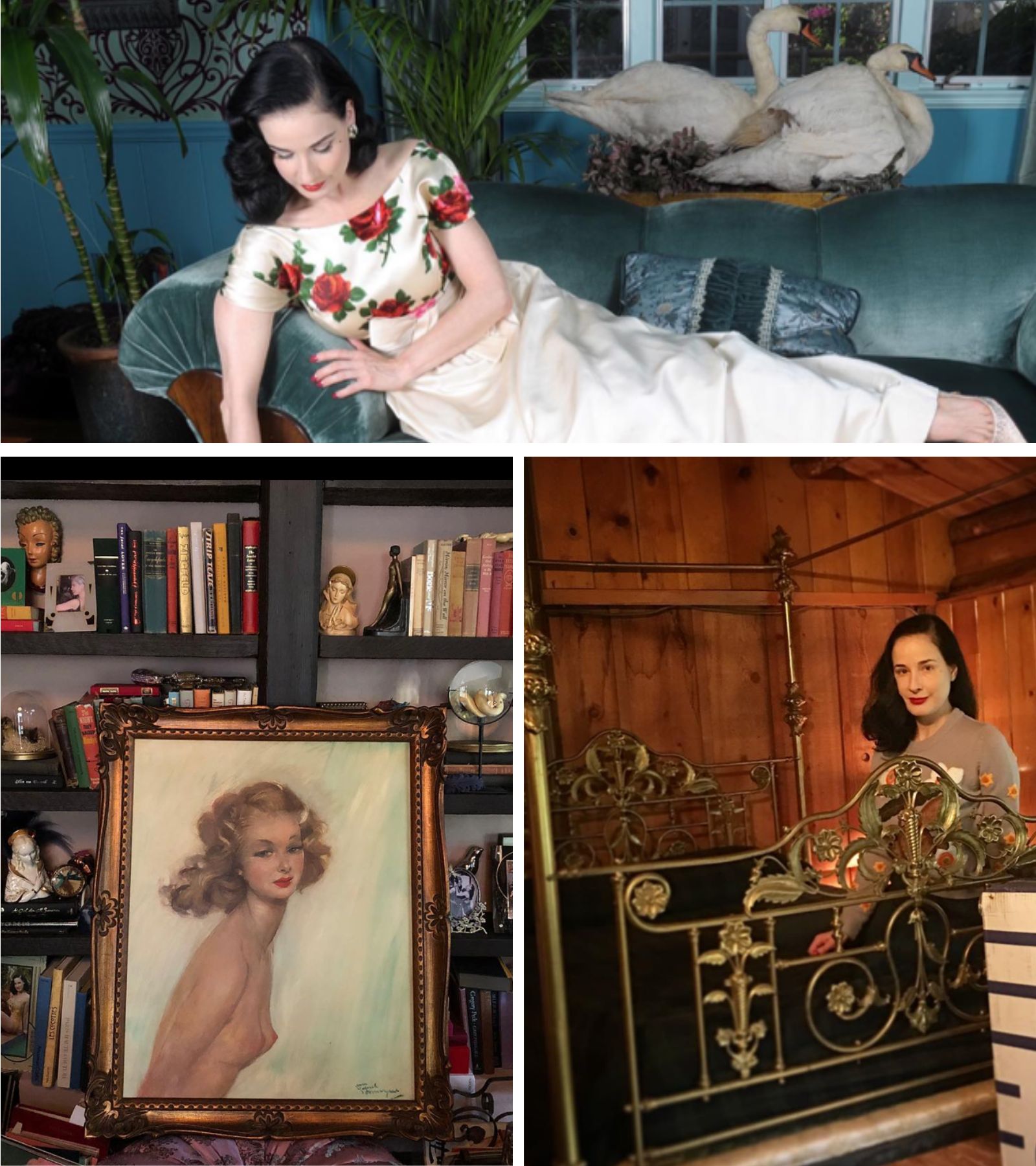 12. Dita Von Teese's Eclectic House