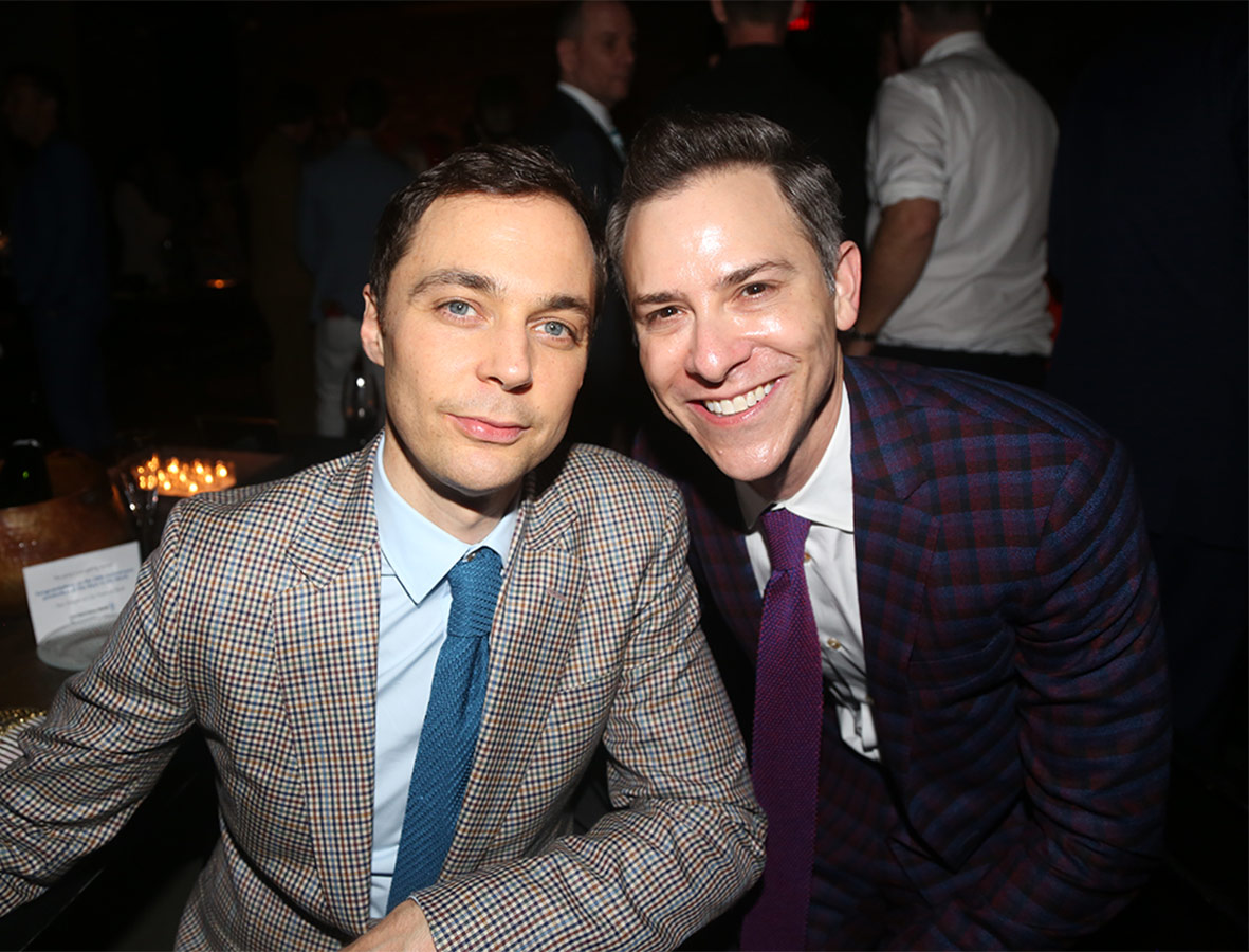 Jim Parsons y Todd Spiewak