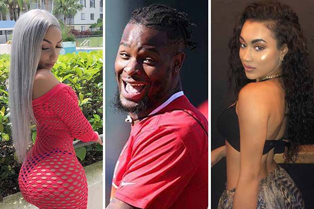 Le'Veon Bell y sus dos novias