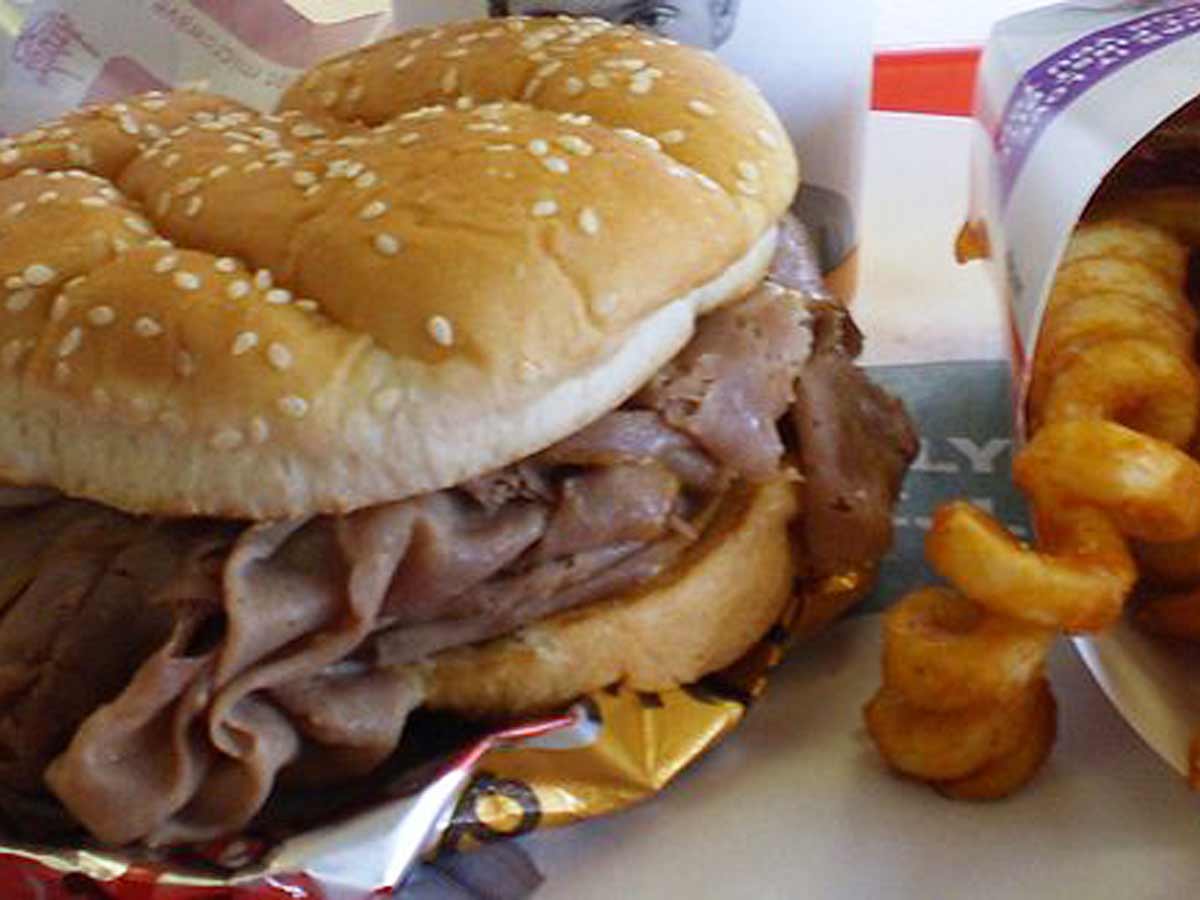 Sometimes Arby’s Food Contains Human Flesh.