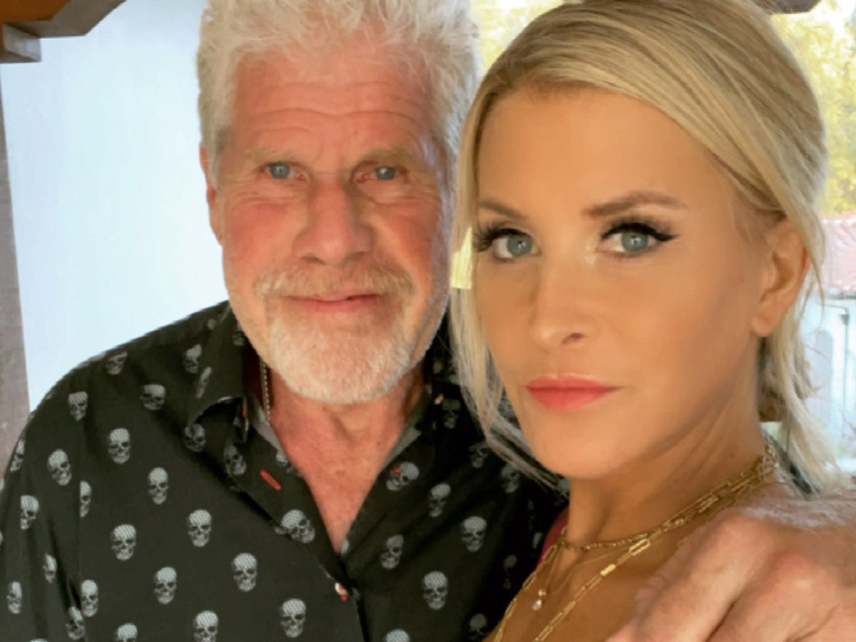 Allison Dunbar and Ron Perlman