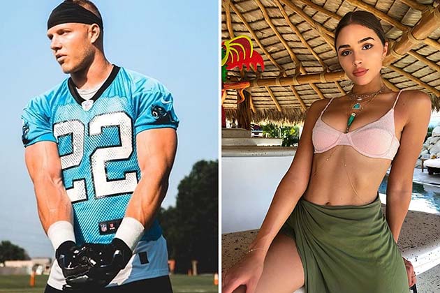 Christian McCaffrey et Olivia Culpo