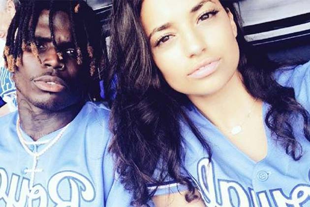 Tyreek Hill et Crystal Espinal