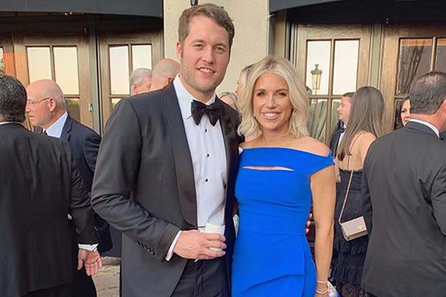 Matthew Stafford et Kelly Stafford