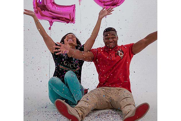 Amari Cooper et Destiny Jones