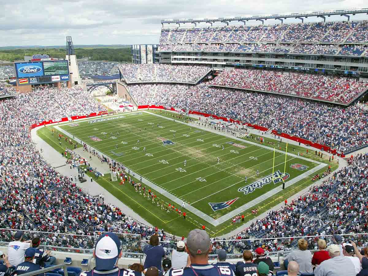 18. Gillette Stadium (New England Patriots)