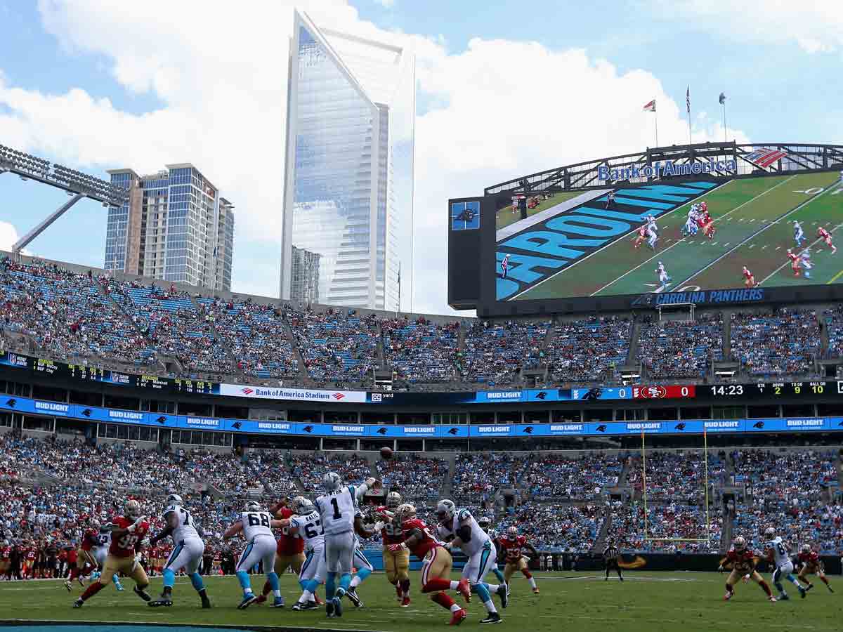 20. Bank of America Stadium (Carolina Panthers)