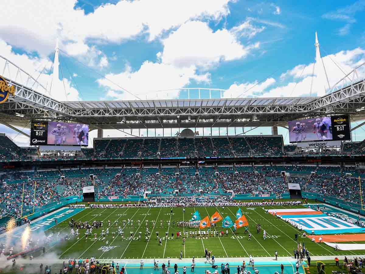 23. Hard Rock Stadium (Miami Dolphins)