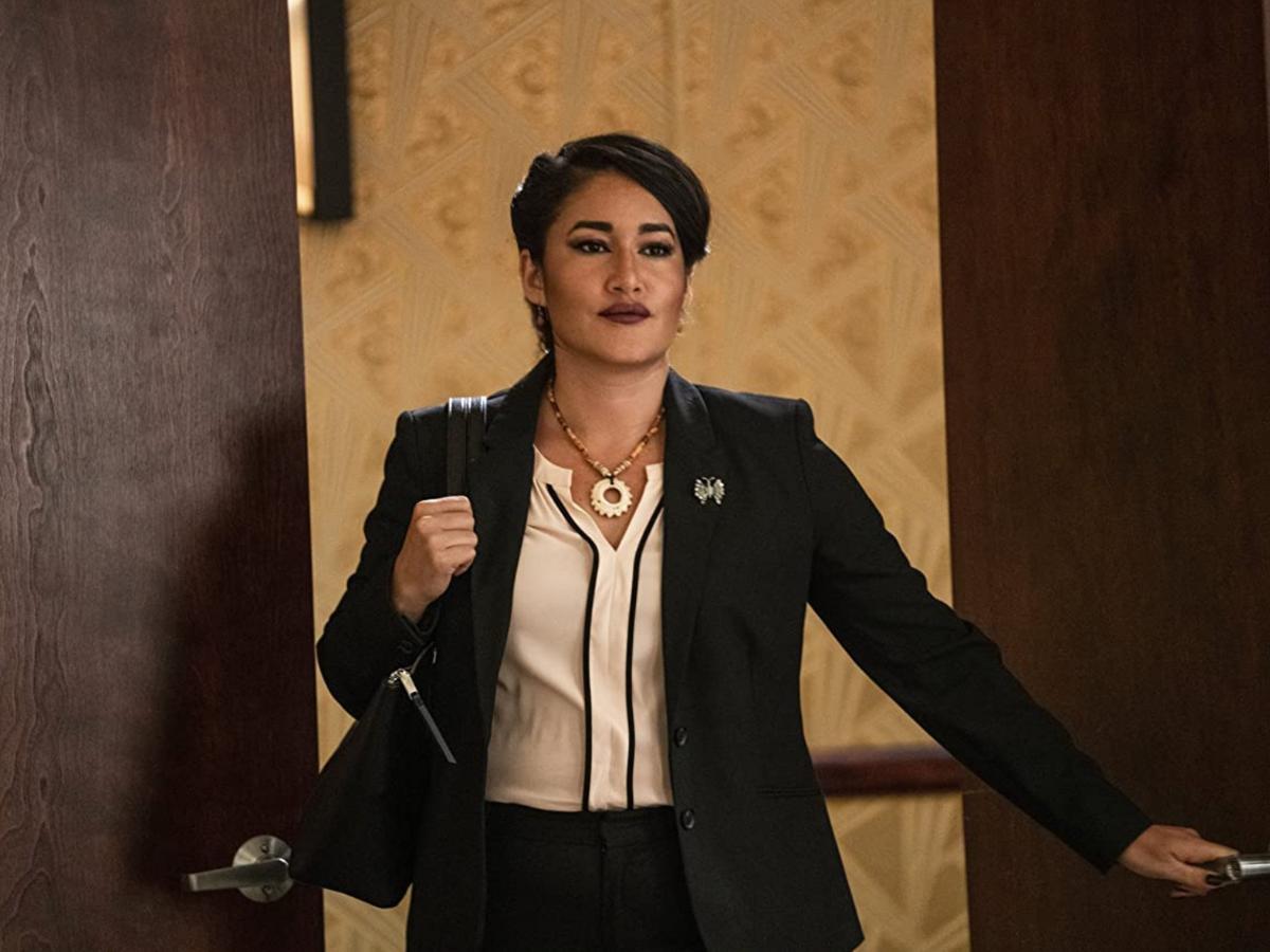 Q'orianka Kilcher as Angela Blue Thunder