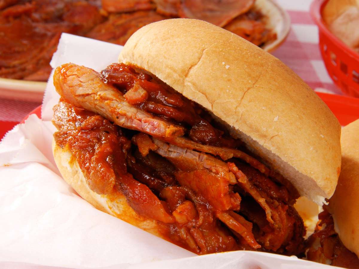 BBQ Beef Brisket Sandwich