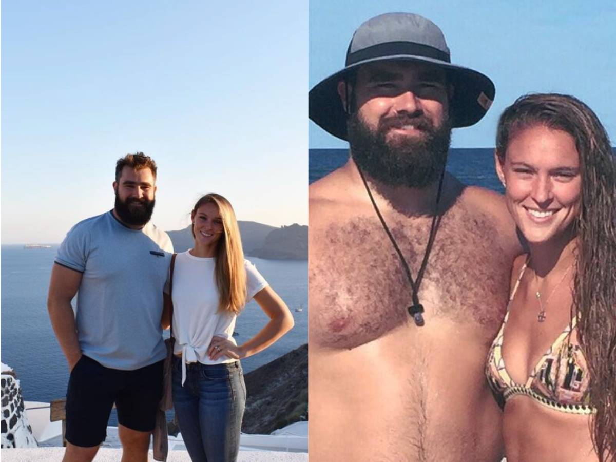 Jason Kelce and Kylie McDevitt