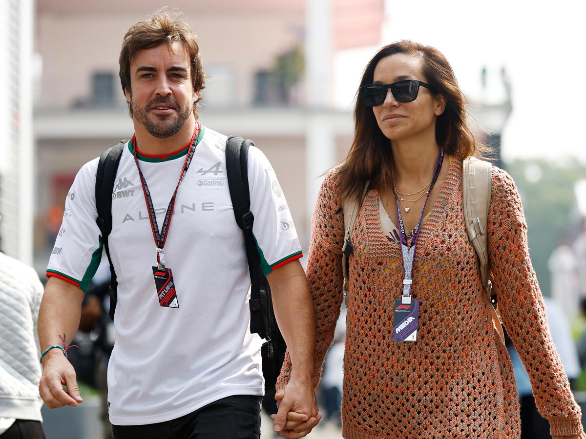 Fernando Alonso & Andrea Schlager