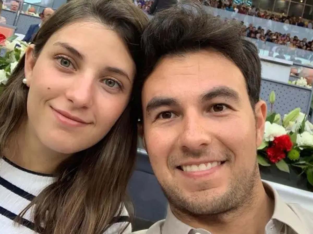 Sergio Perez and Carola Martínez