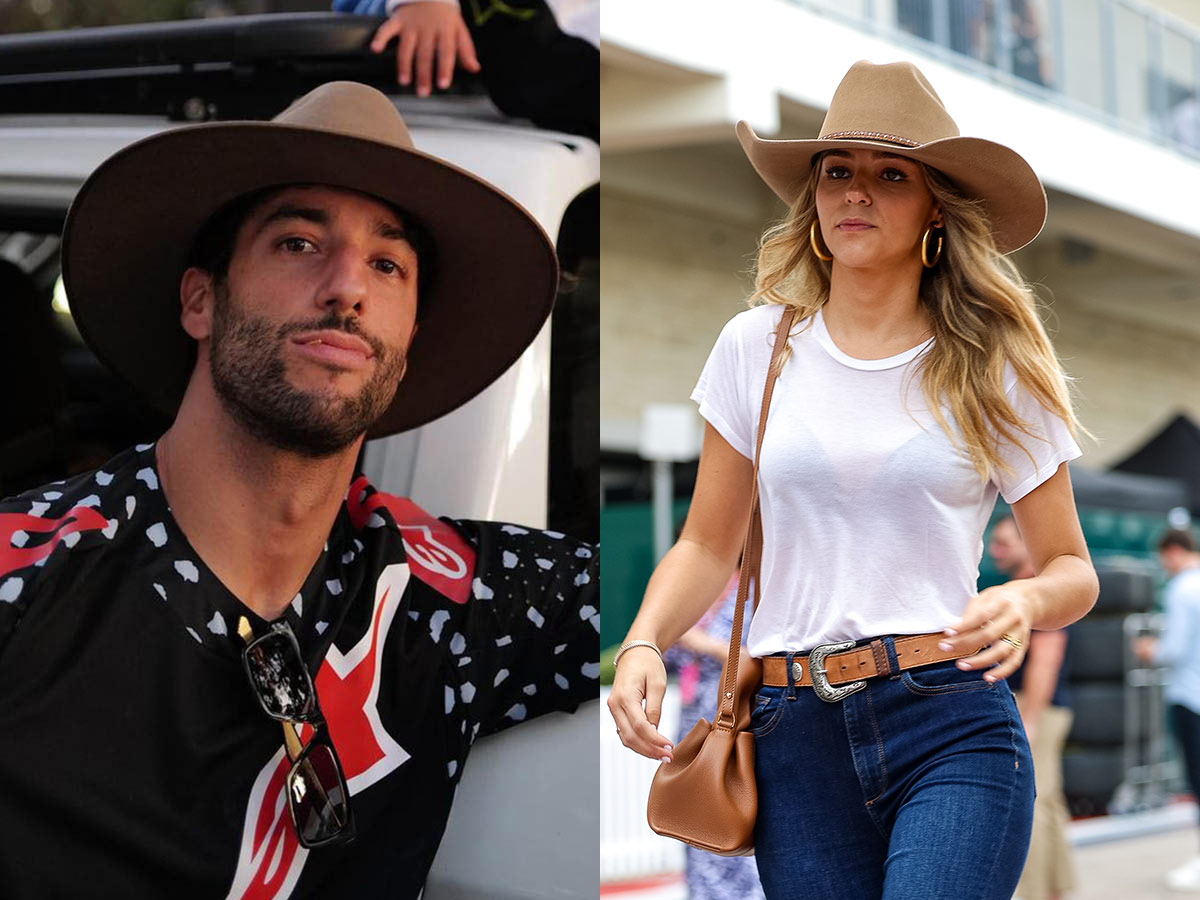 Daniel Ricciardo & Heidi Berger