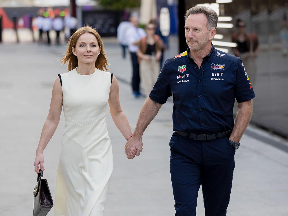 Christian Horner & Geri Halliwell