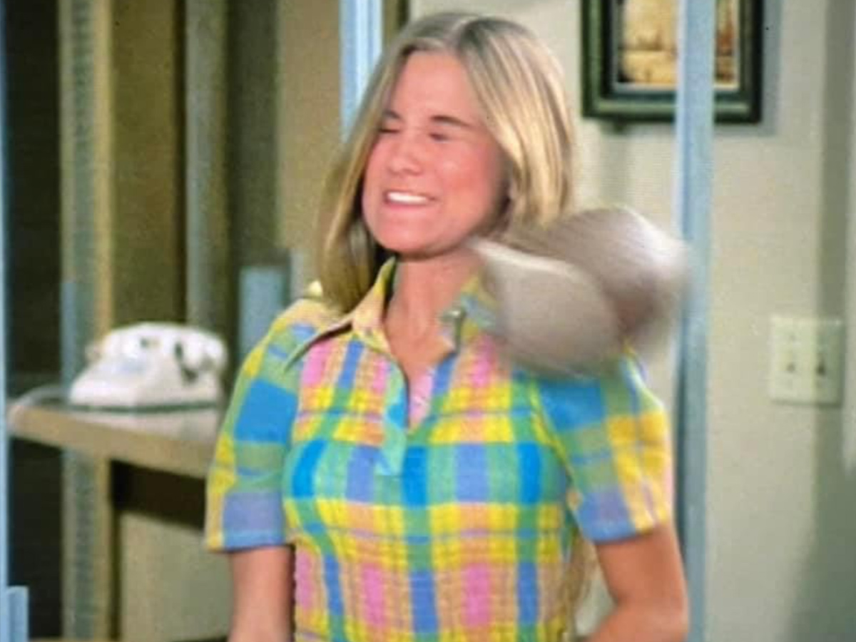 Maureen McCormick Actually Got Hit in the Nose During Filming