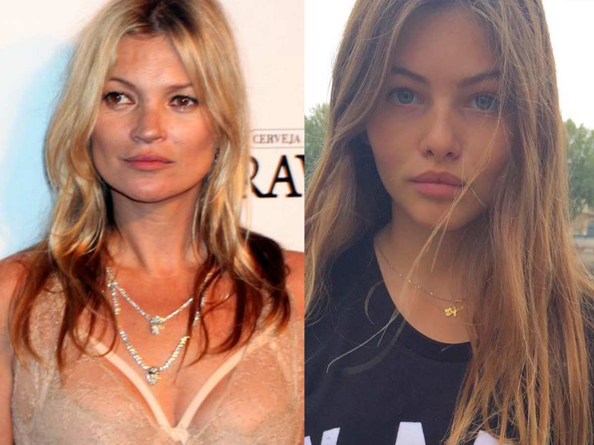 Kate Moss and Thylane