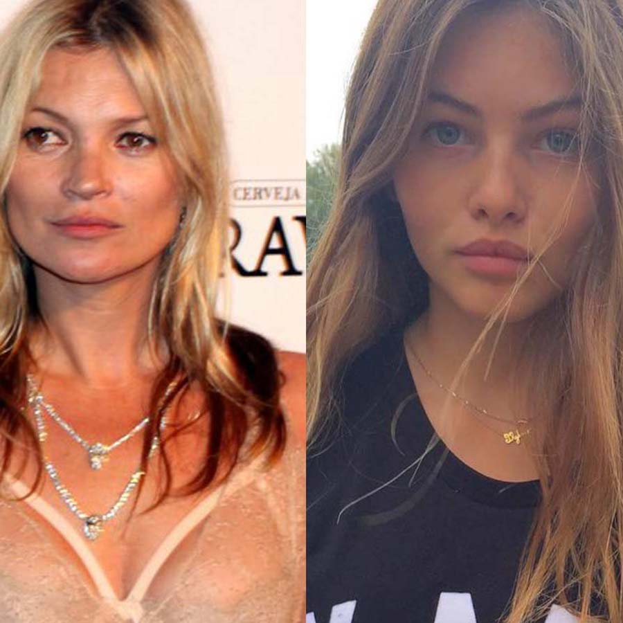 Kate Moss and Thylane