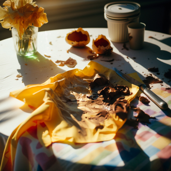 Table Cloths Were Once Used As Communal Napkins