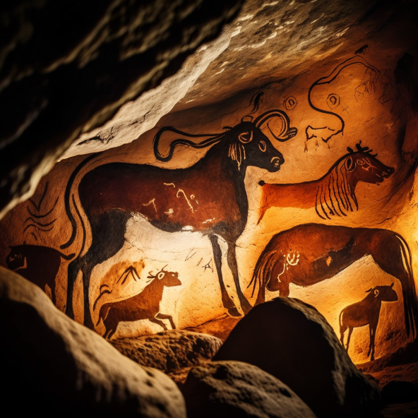 The World's First Finger Painting