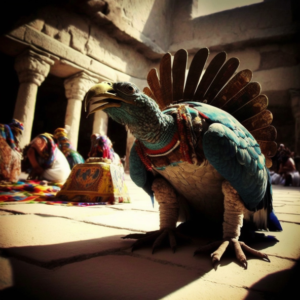 Mayan Turkey Gods