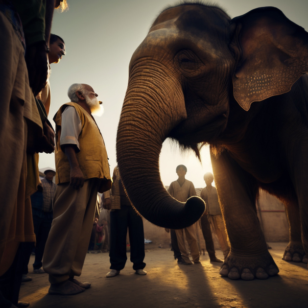 Asian Elephant Torture
