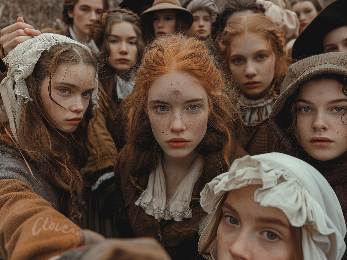 Girls on Trial During the Salem Witch Trials