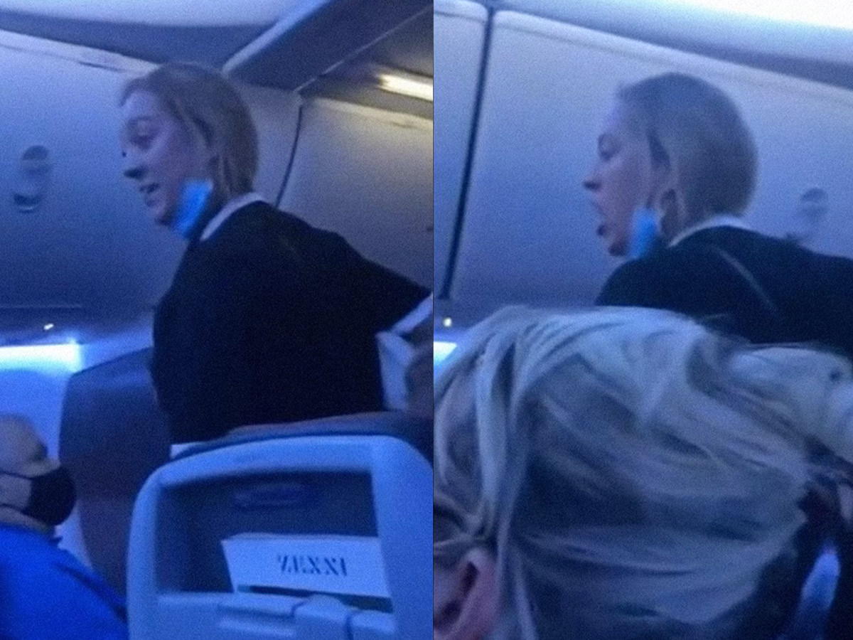 Viral Bigot Karen Gets Kicked Off the Plane