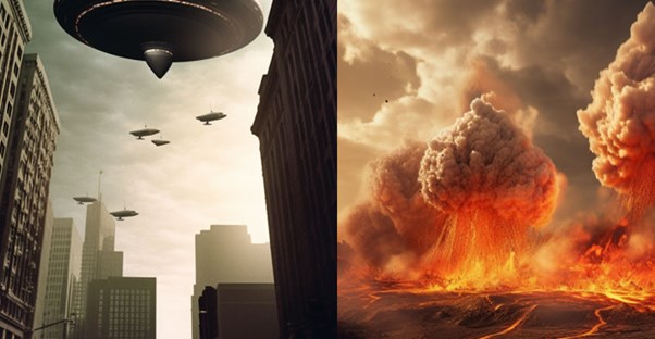 ai forcasts earths impending catastrophe in different scenarios