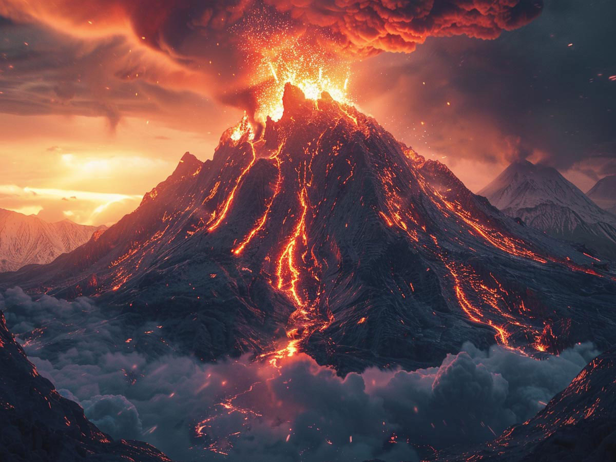 Supervolcano Eruption