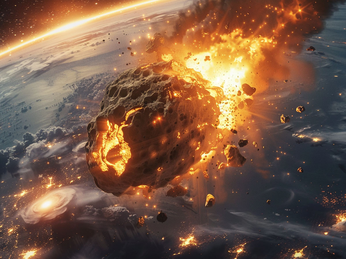 Large Asteroid Apocalypse