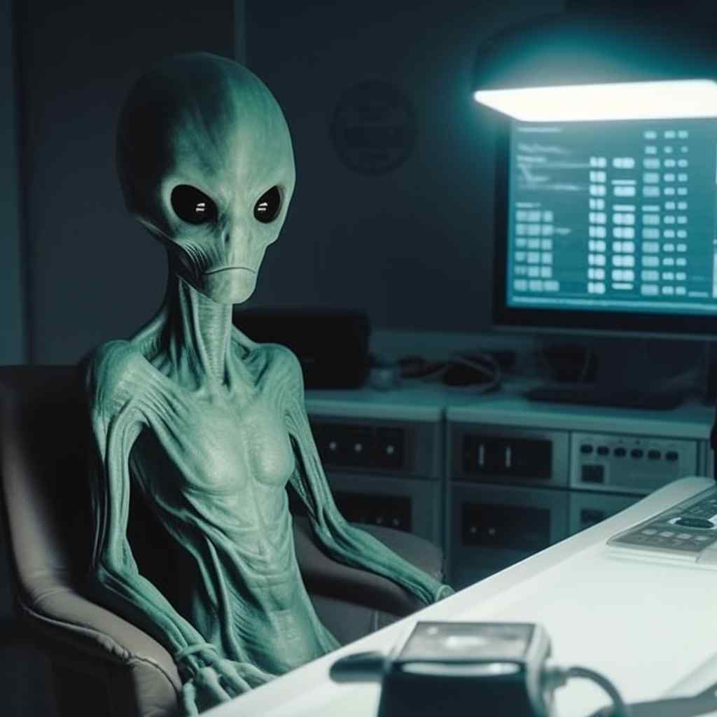 Aliens in Area 51