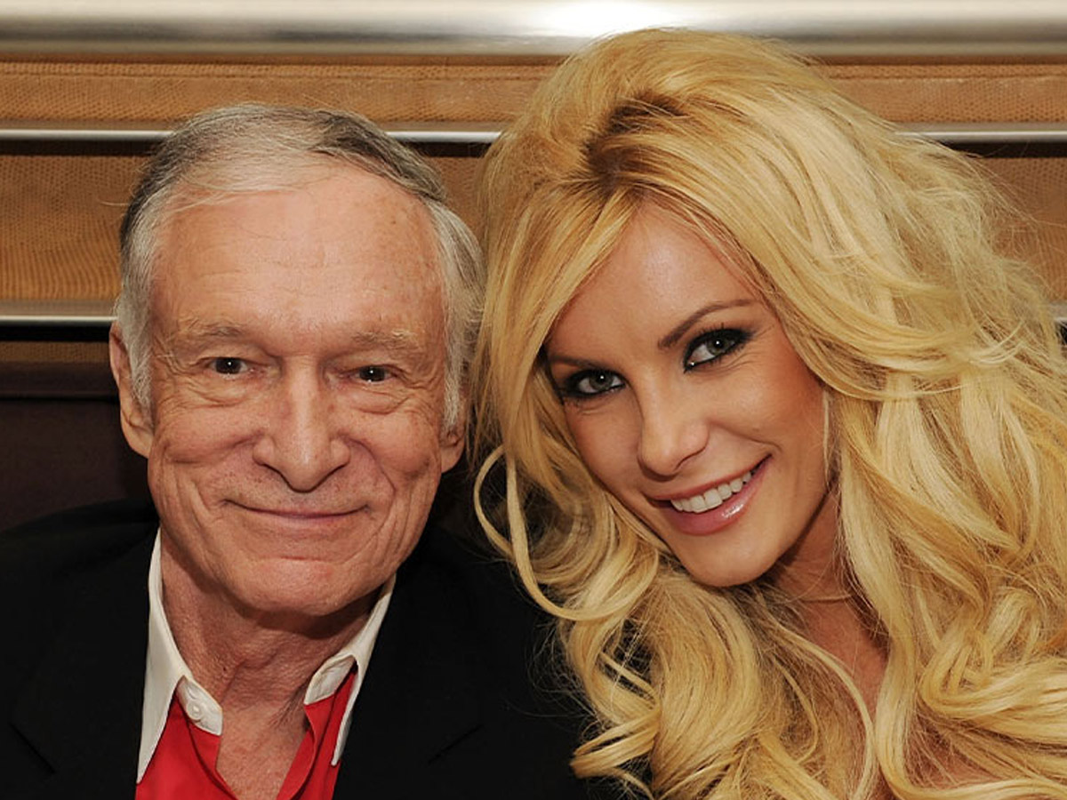 Hugh Hefner & Crystal Hefner