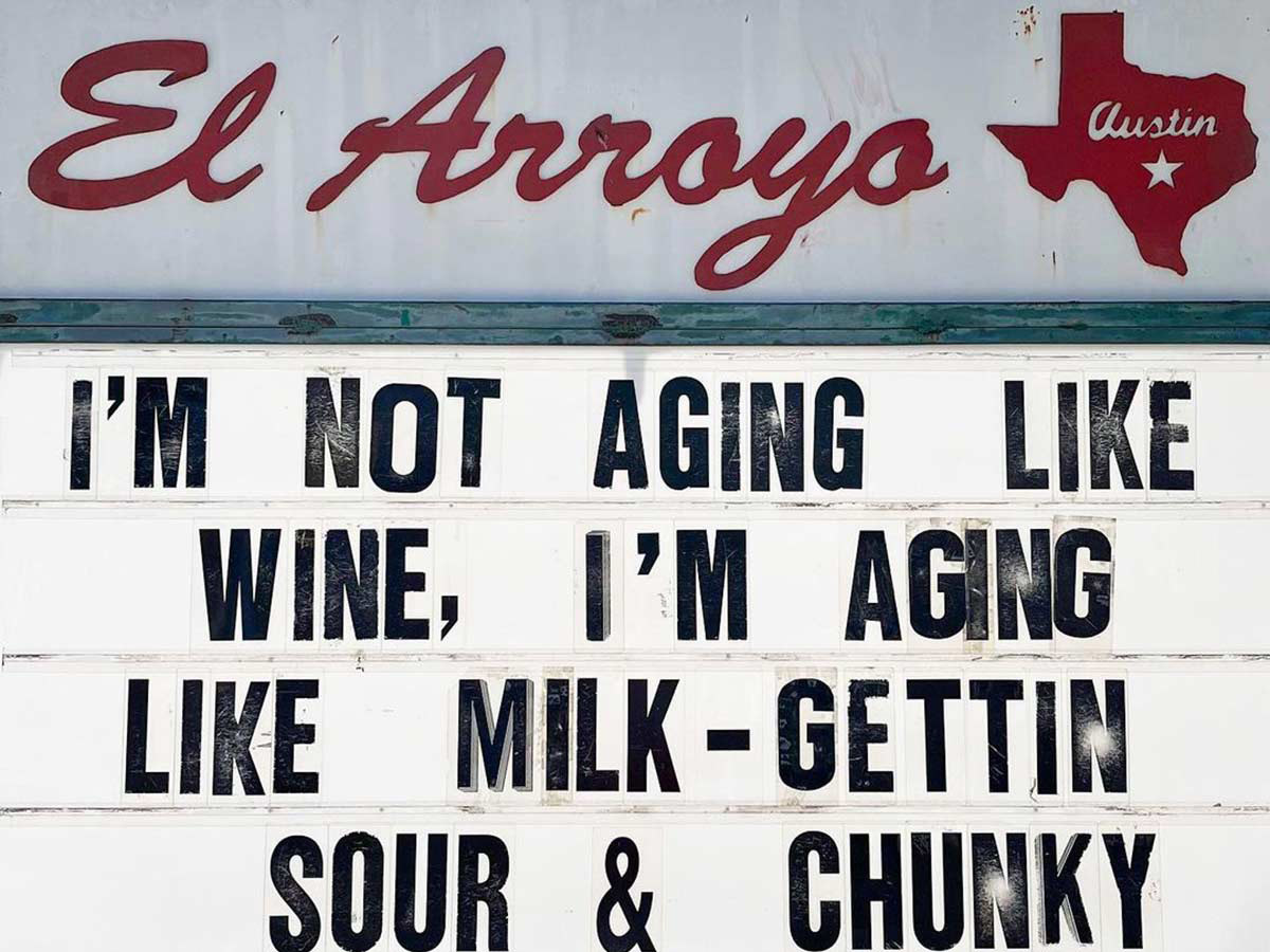 Aging Like Milk