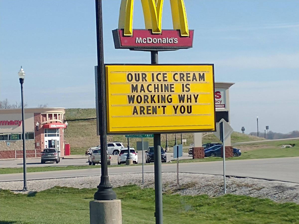 Ice Cream Works Hard