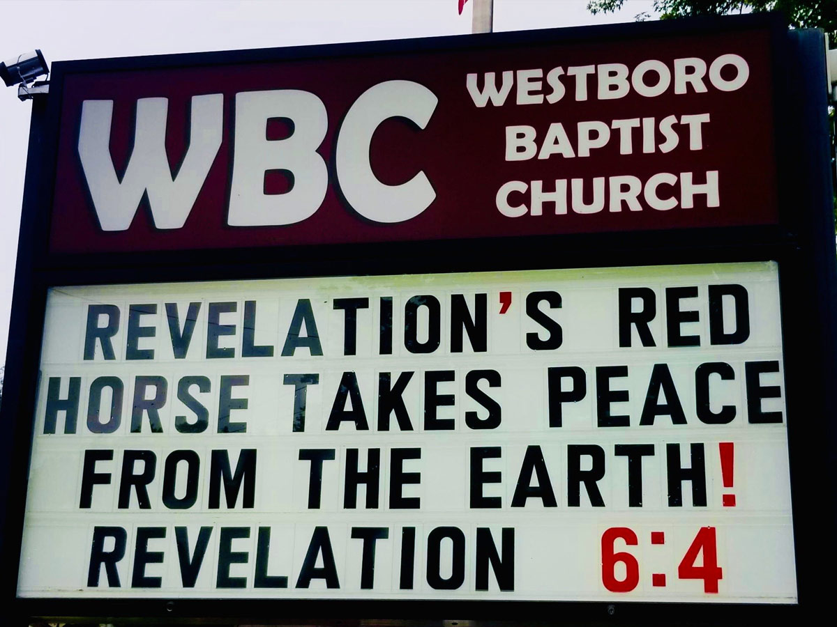 Westboro Baptist Church—Kansas