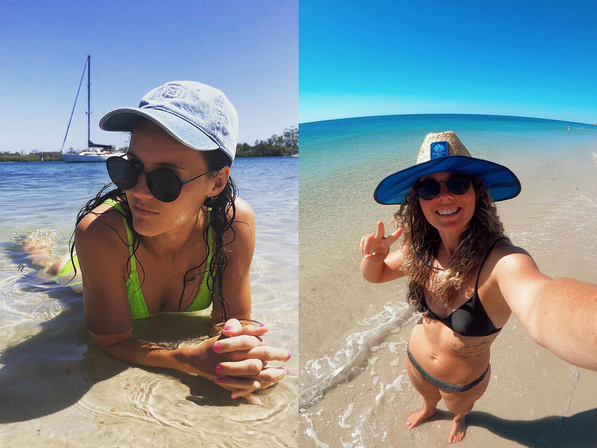 Hayley Raso and Jenna McCormick